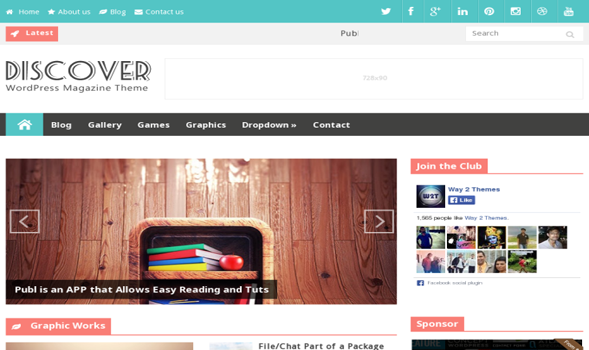 Discover-Responsive-Blogger-Template