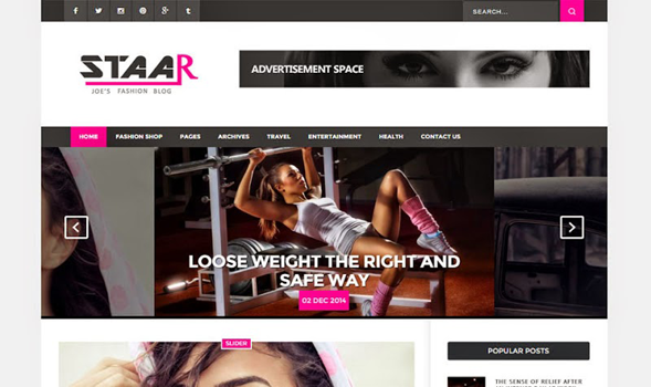 Staar-Fashion-Blogger-Template