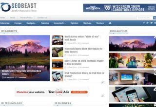 SEOBeast Blogger Template