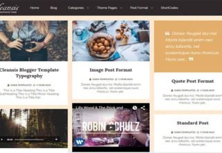 Cleansis-Blogger-Template