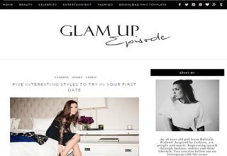 Glam Up-Blogger-Template