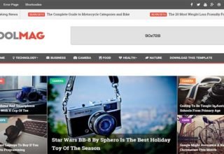 Cool Mag Blogger Template