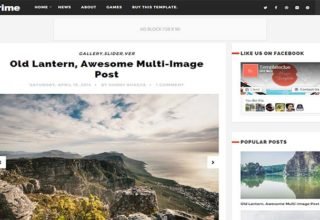 IPrime Blogger Template