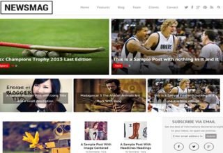 News Mag Blogger Template