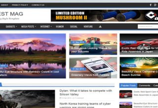 Best Mag Blogger Template