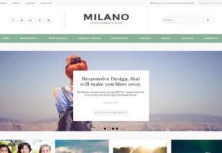 Milano Blogger Template