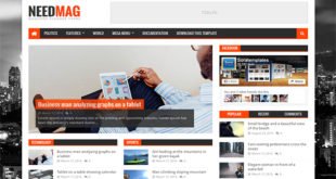 NeedMag Blogger Template