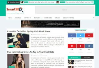 smartseo blogger template