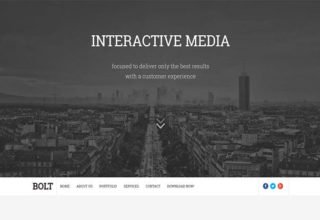 Bolt Blogger Template