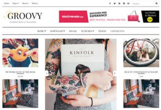 Groovy Blogger Template