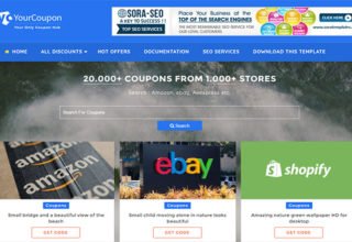 Your Coupon Blogger Template