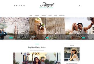 Angel Blogger Template