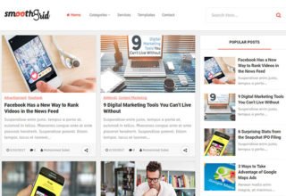 Smooth Blogger Template