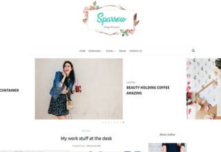 Sparrow Blogger Template