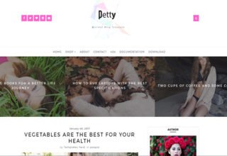 Petty Blogger Template