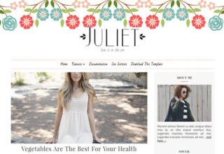 Juliet Blogger Template