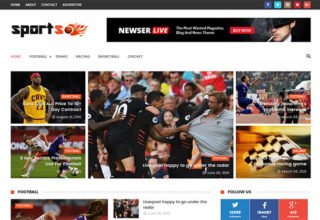 SportsMag Blogger Template