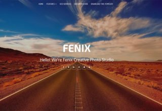 Fenix Blogger Template