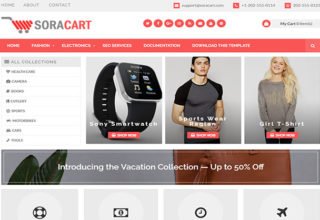 Sora Cart Blogger Template