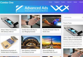Combo One Blogger Template