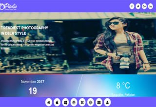 Picolio Blogger Template