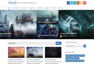 Flixible Blogger Template